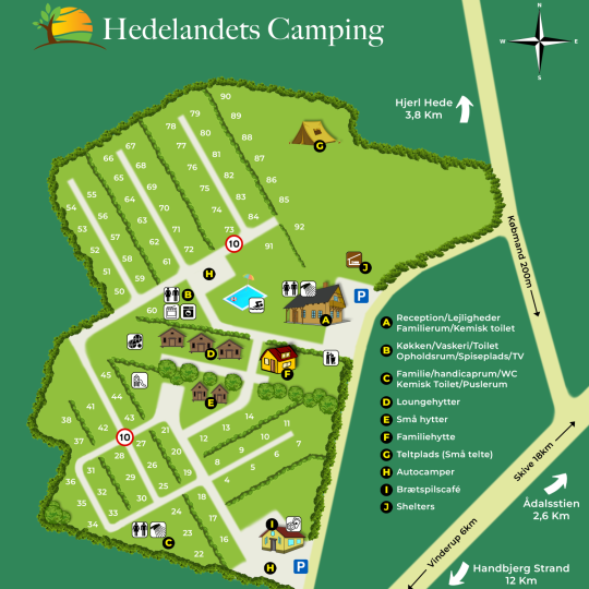 Hedelandets Camping - Oversigt-7