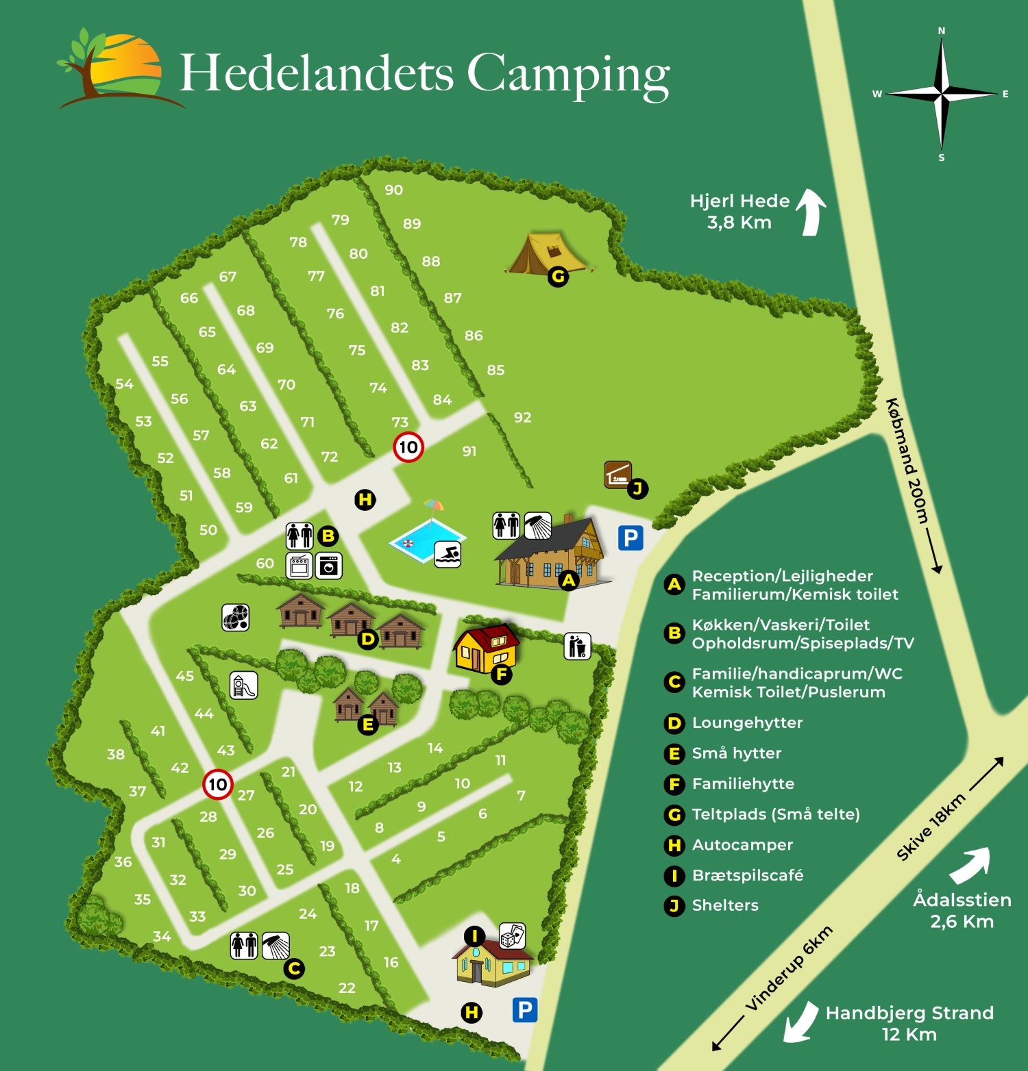 Hedelandets Camping - Oversigt-7